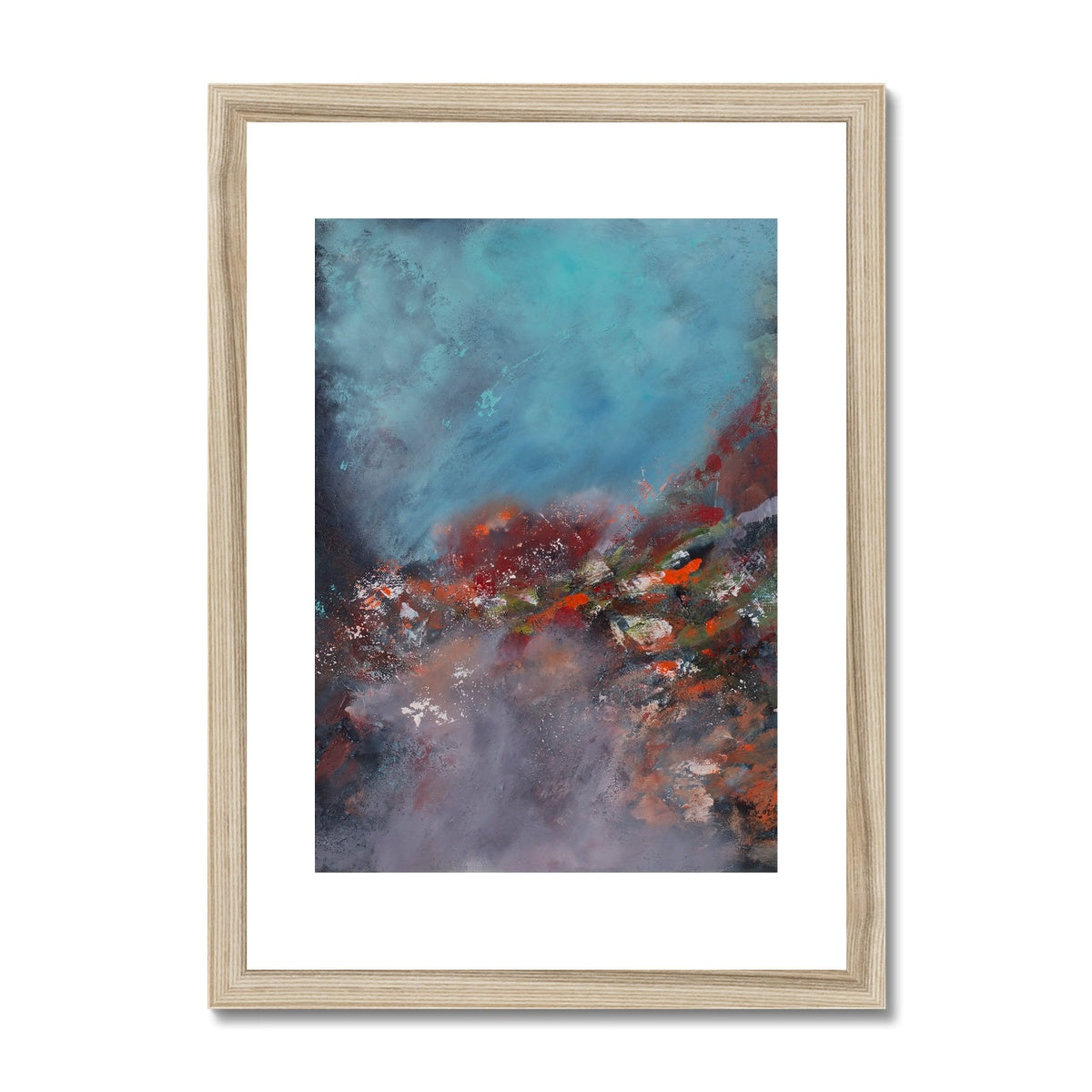 The Glory of Exmoor - Framed and Mounted Print