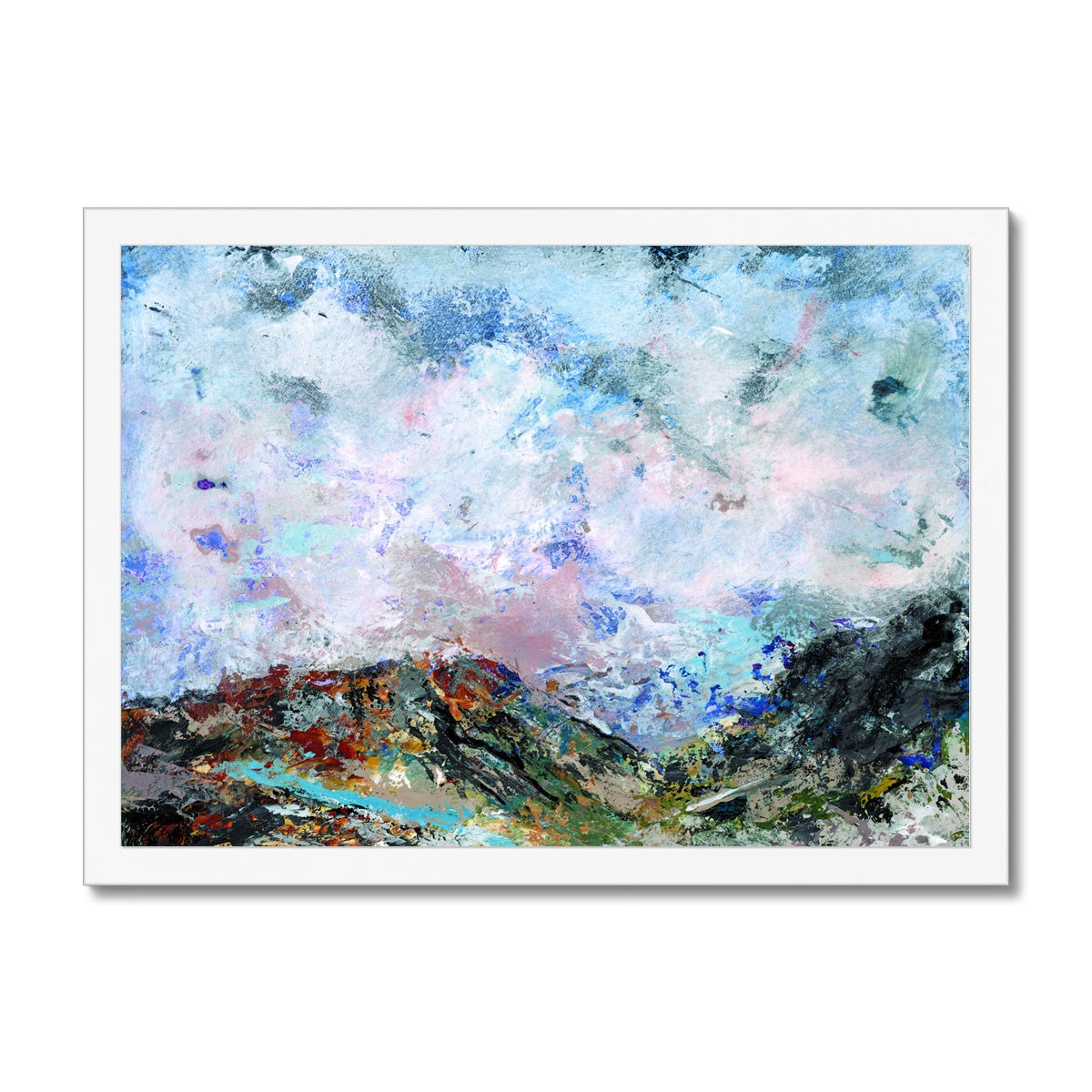 Mountain Air - Original Abstract Art