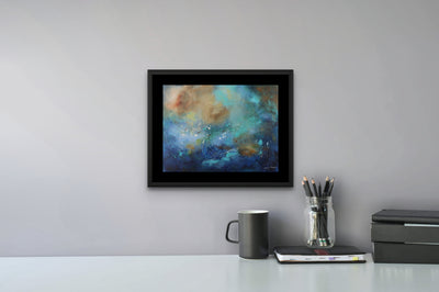 After the storm - Abstract sea and sky painting