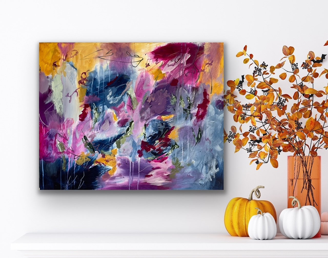 Abstract canvas - Late Summer