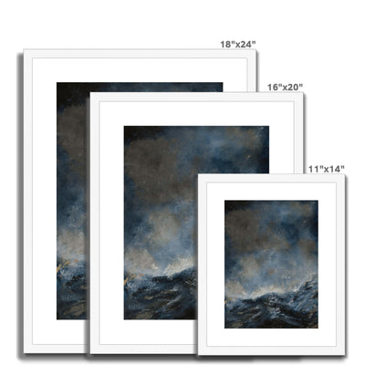 Eternal Tempest Stormy Skies - Framed & Mounted Print