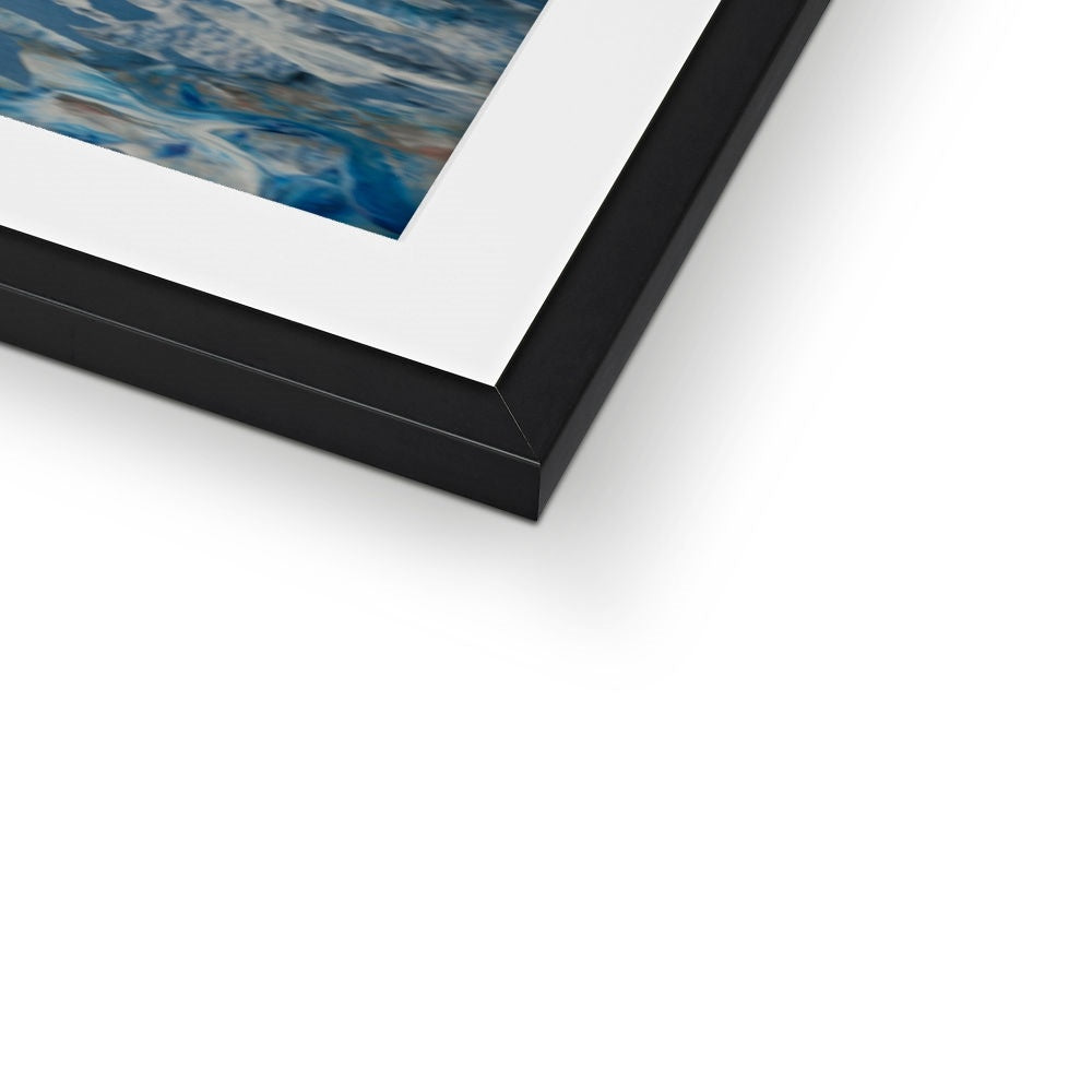 Bluescape Serenity Abstract Big Skies Artwork - Framed & Mounted Print