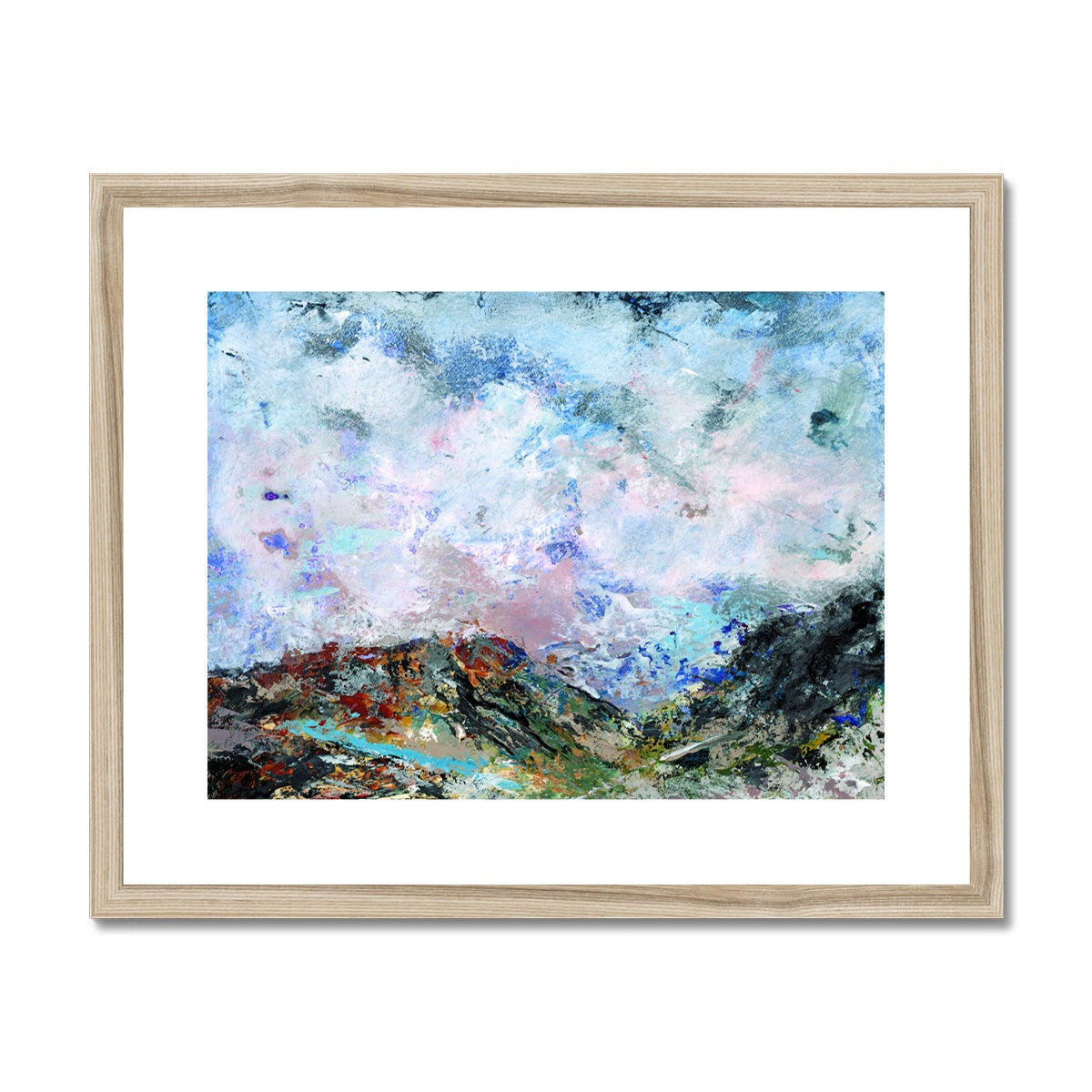 Mountain Air - Framed & Mounted Print