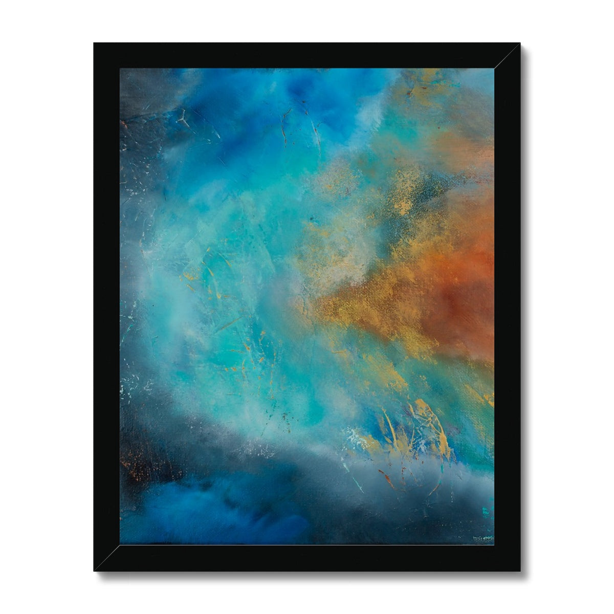 Devon Skies - Framed Print
