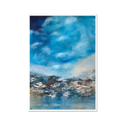 Azure Serenity Big Skies - Fine Art Print