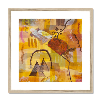 The Journey - Abstract Framed and Mounted Print